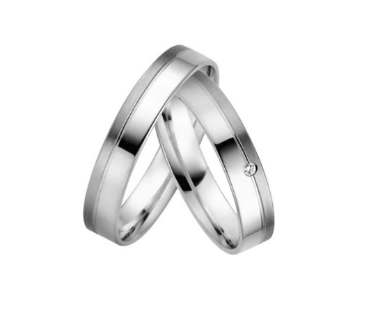 Eheringe/ Trauringe Easy Line Weißgold