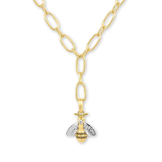 COLLIER - S.ZIRKONIA SCHWARZ/S.ZIRKONIA