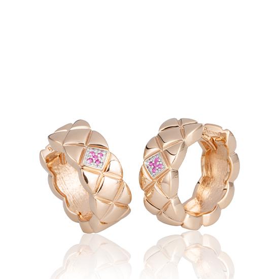 OHRSCHMUCK - E. SAFIR pink