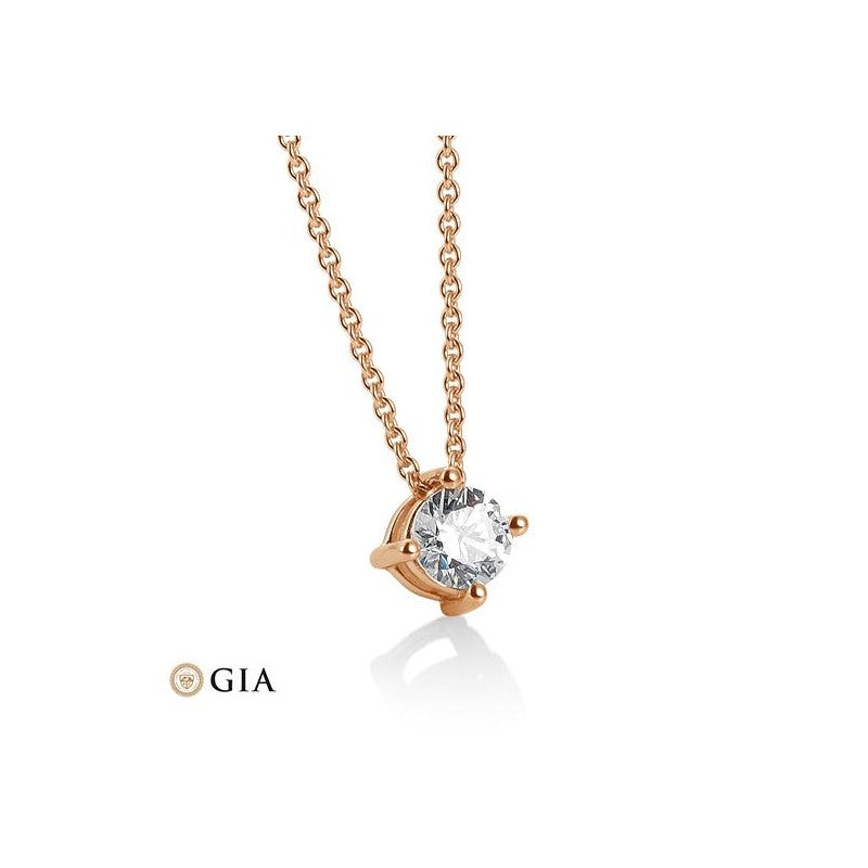 Brillant-Collier mit 4er Krappe inklusive Kette