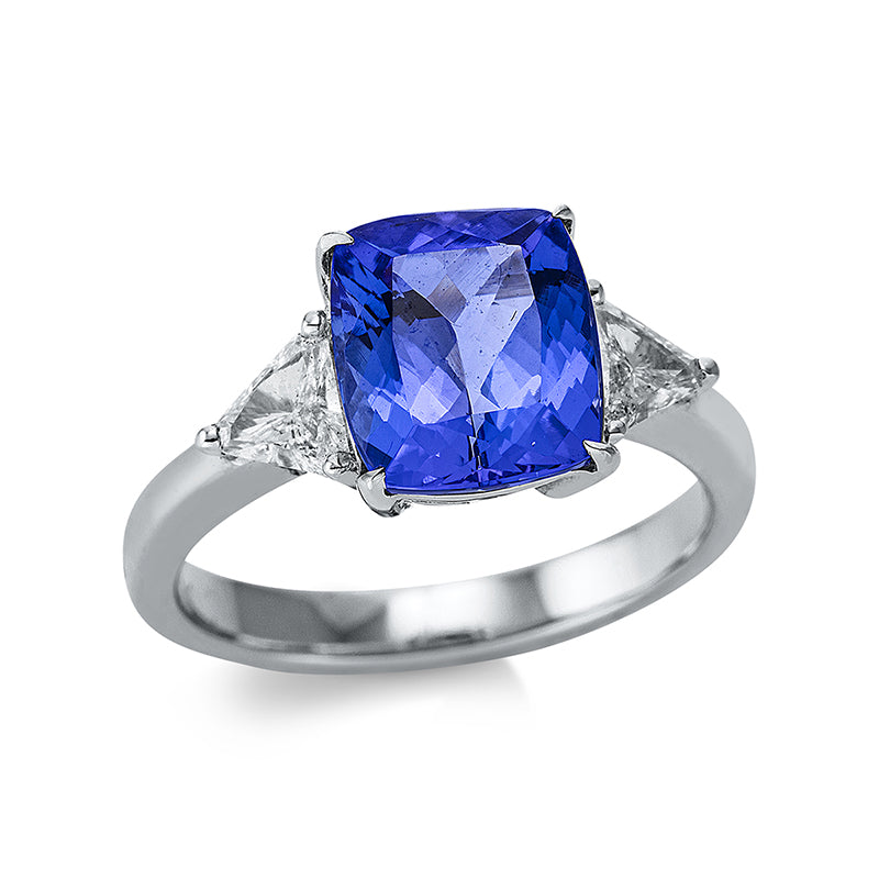 Ring 4er-Krappe 18 kt WG