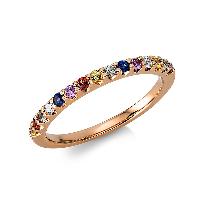 Кольцо 18-каратное розовое золото