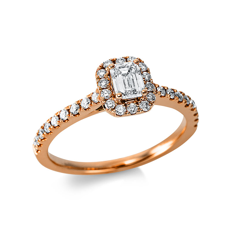 Ring 18 kt rose gold