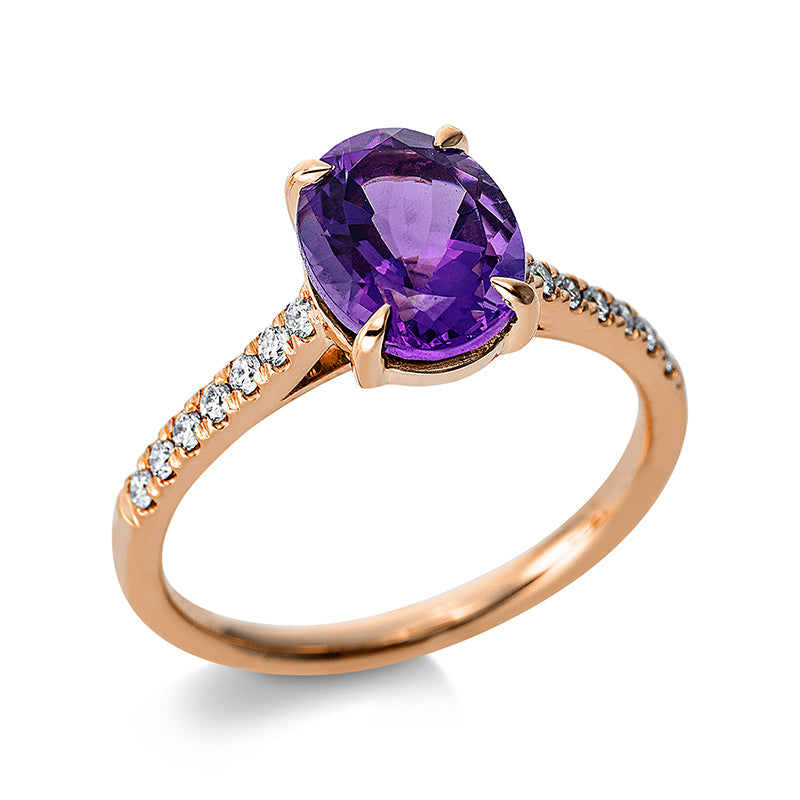 Ring 4er-Krappe 18 kt RG