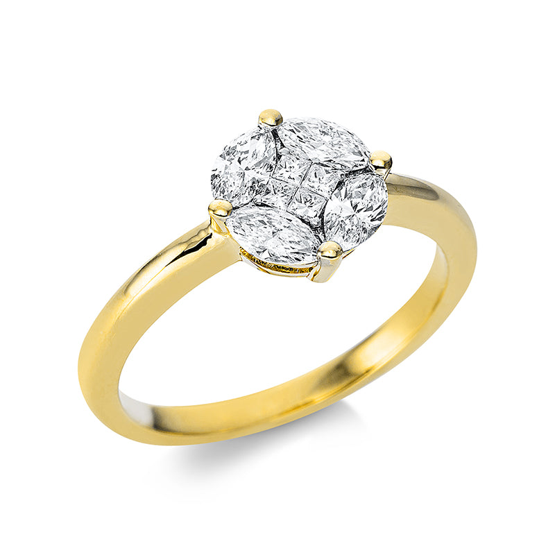 Кольцо 18 узлов GG+WG