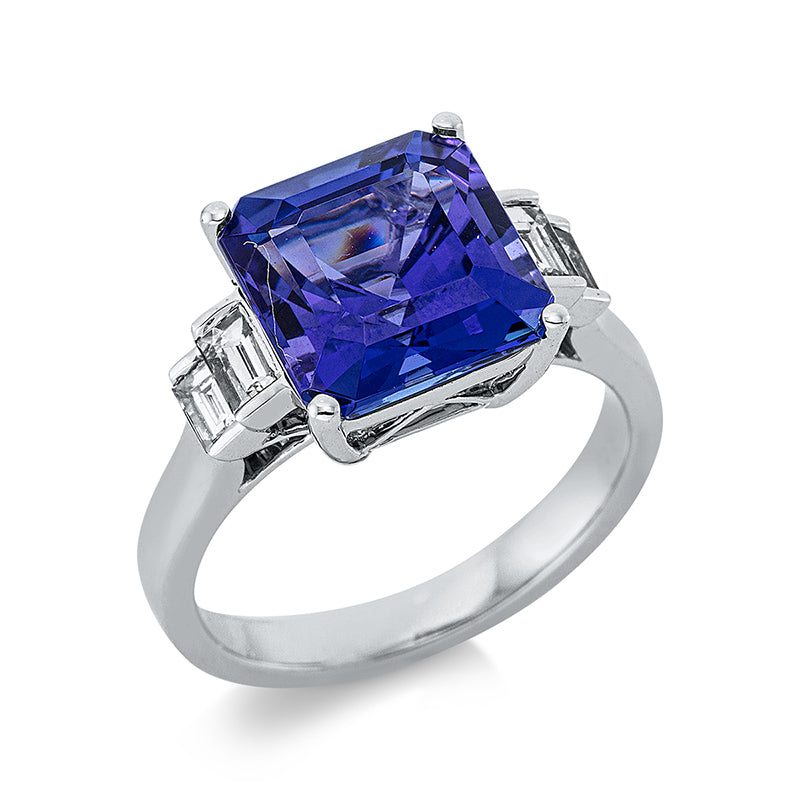 Ring 4er-Krappe 18 kt WG