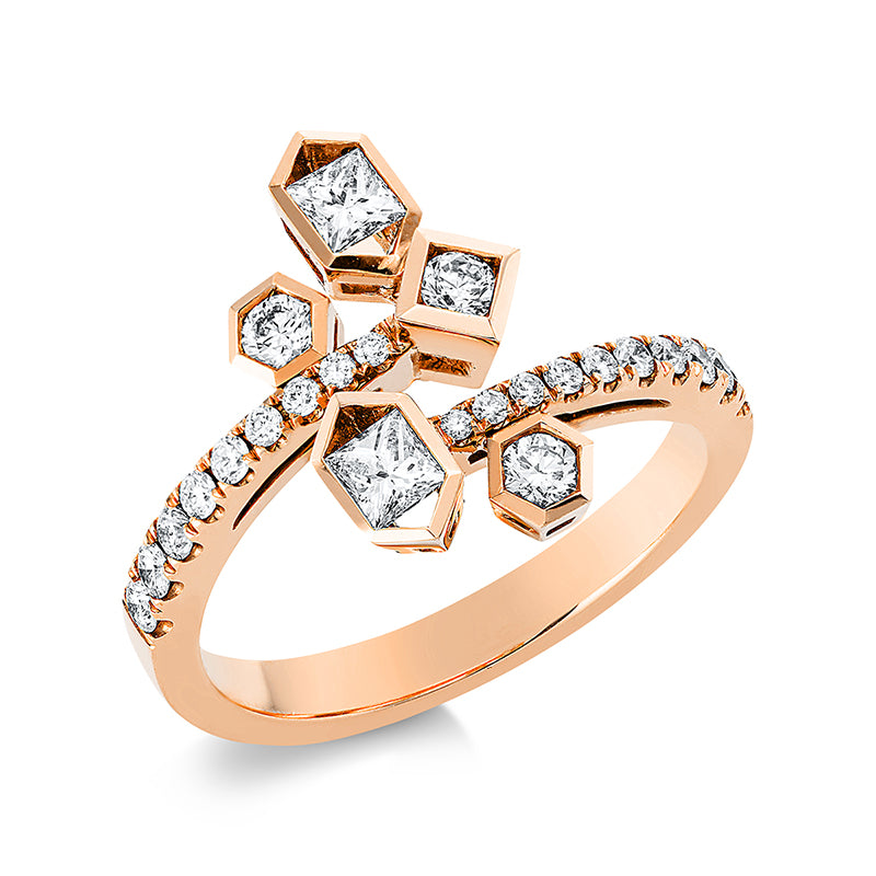 Ring 18 kt rose gold