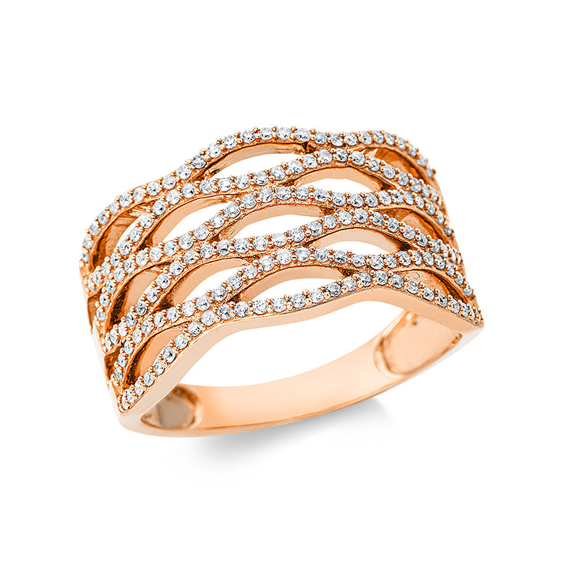 Ring 18 kt rose gold