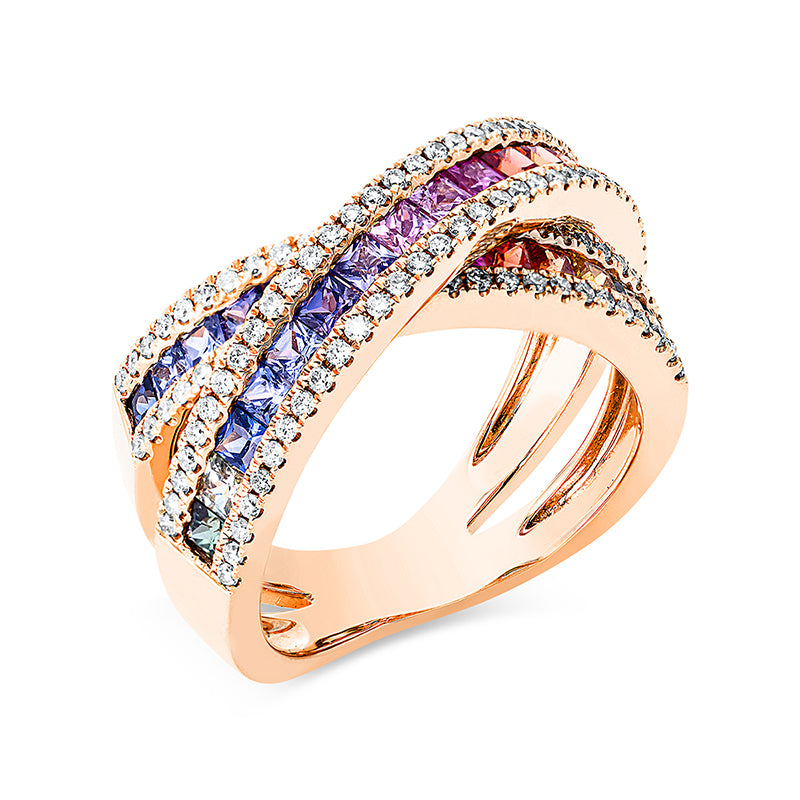 Ring 18 kt rose gold