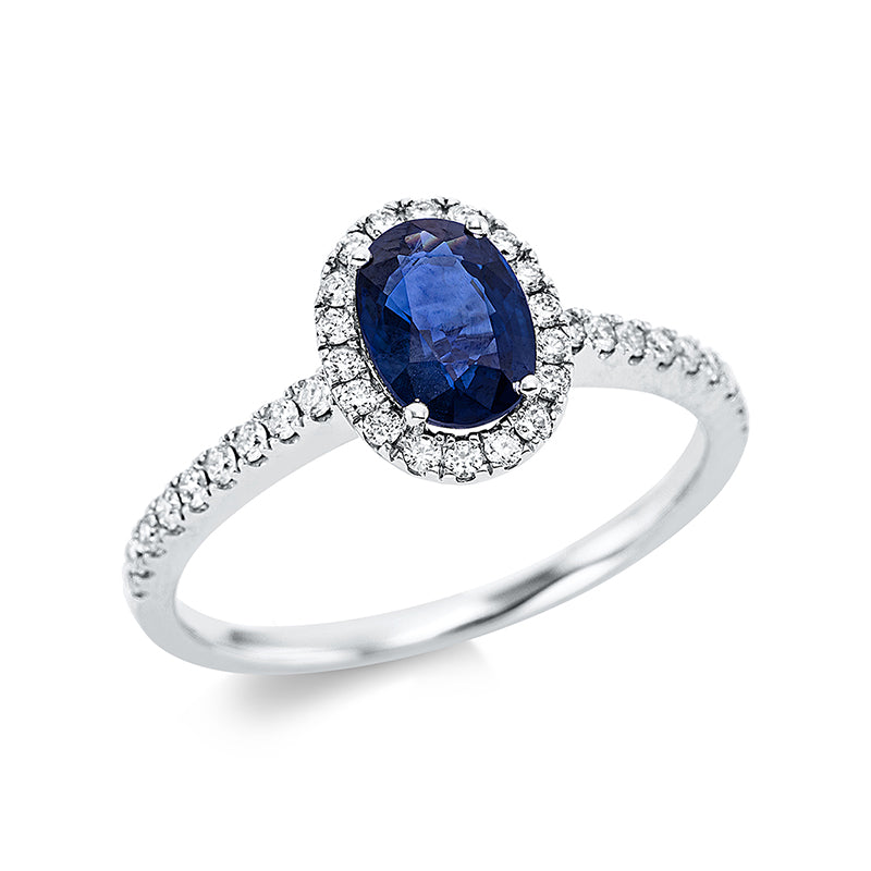 Ring 4er-Krappe 18 kt WG