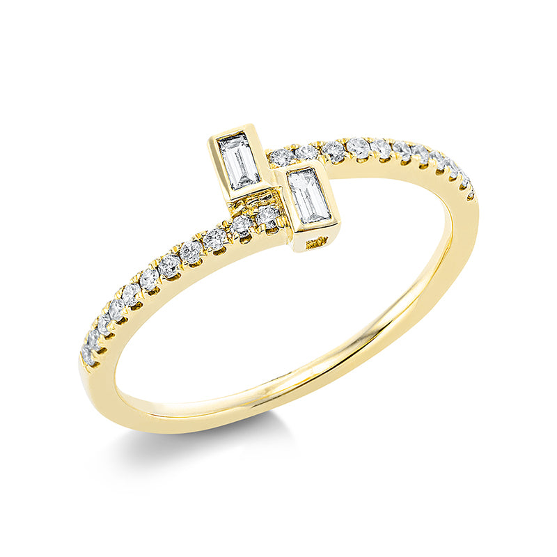 Кольцо 18-каратное золото