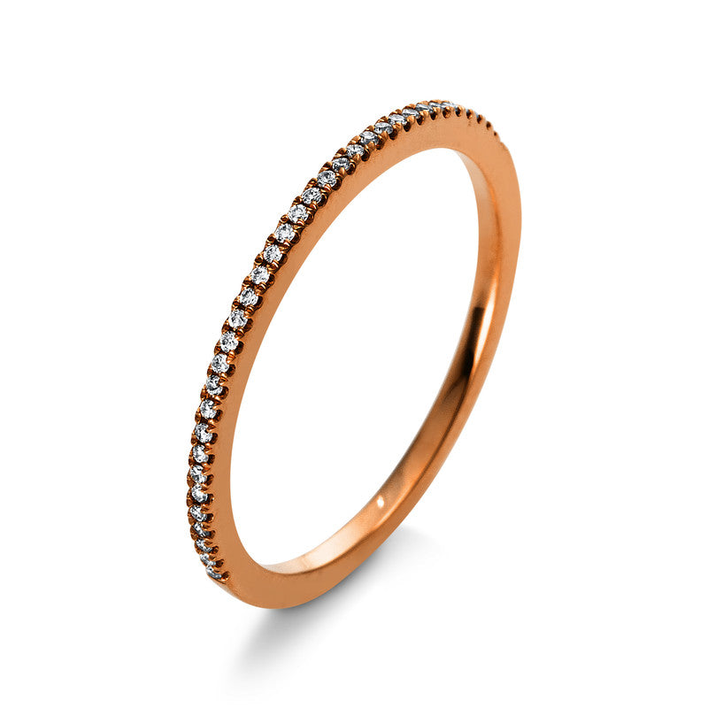 Кольцо 18-каратное розовое золото