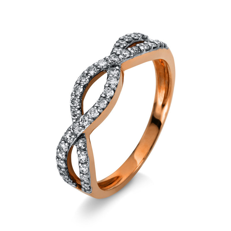 Ring 18 kt RG Infinity