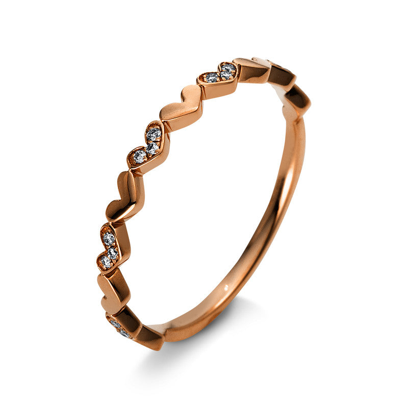 Ring 18 kt RG Herz