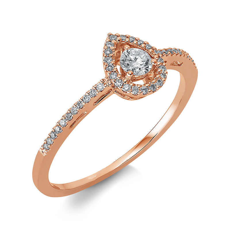 Ring 18 kt rose gold