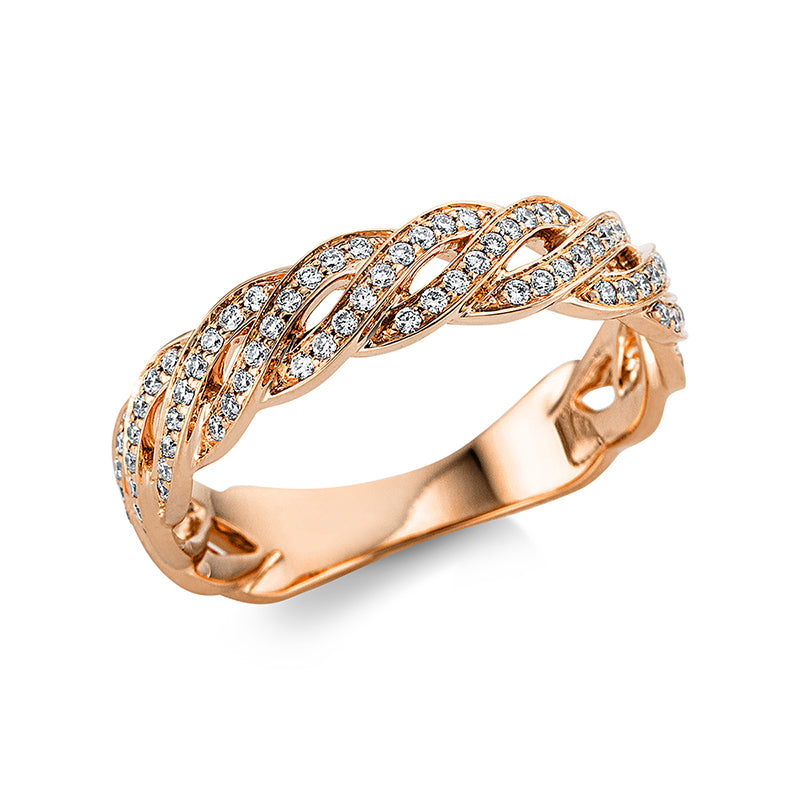 Ring 18 kt rose gold