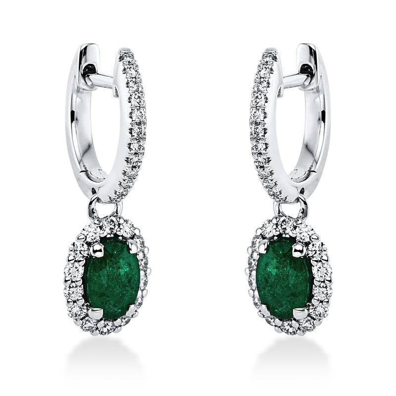 Creolen 4er-Krappe 18 kt WG