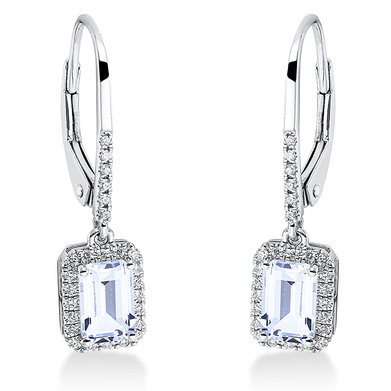 Ohrschmuck 4er-Krappe 18 kt WG