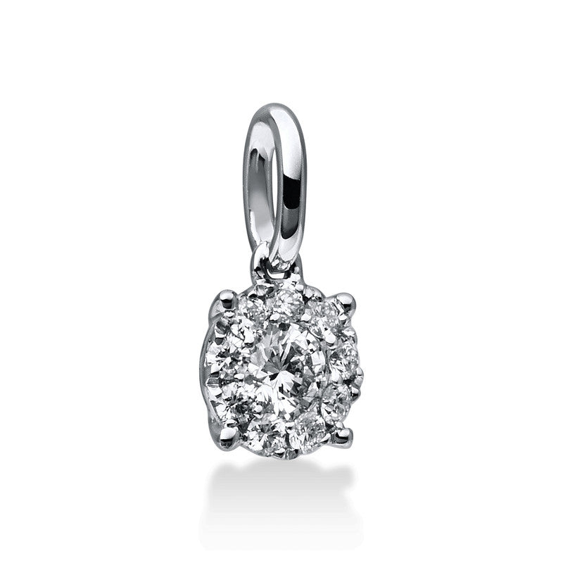 Anhänger 18 kt WG, mit Öse