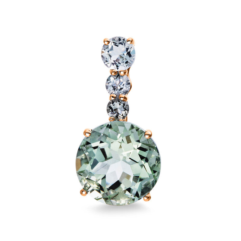 Anhänger 4er-Krappe 18 kt RG