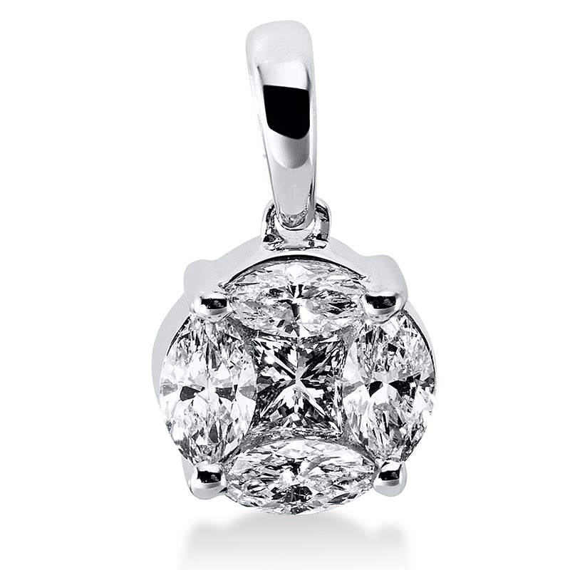 Anhänger 18 kt WG, mit Öse