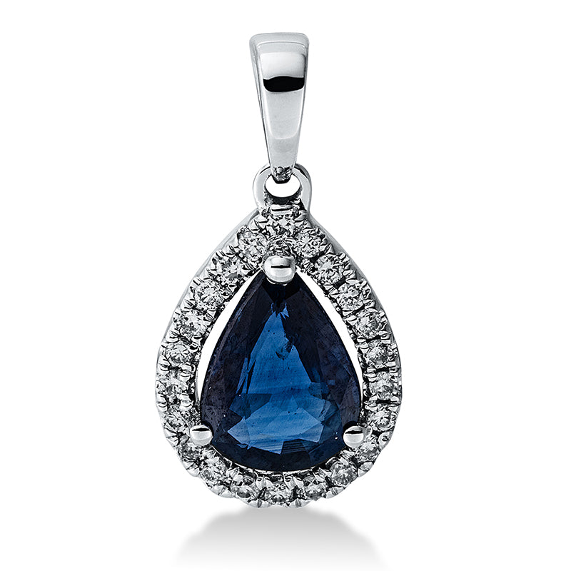 Anhänger 3er-Krappe 18 kt WG, mit Öse