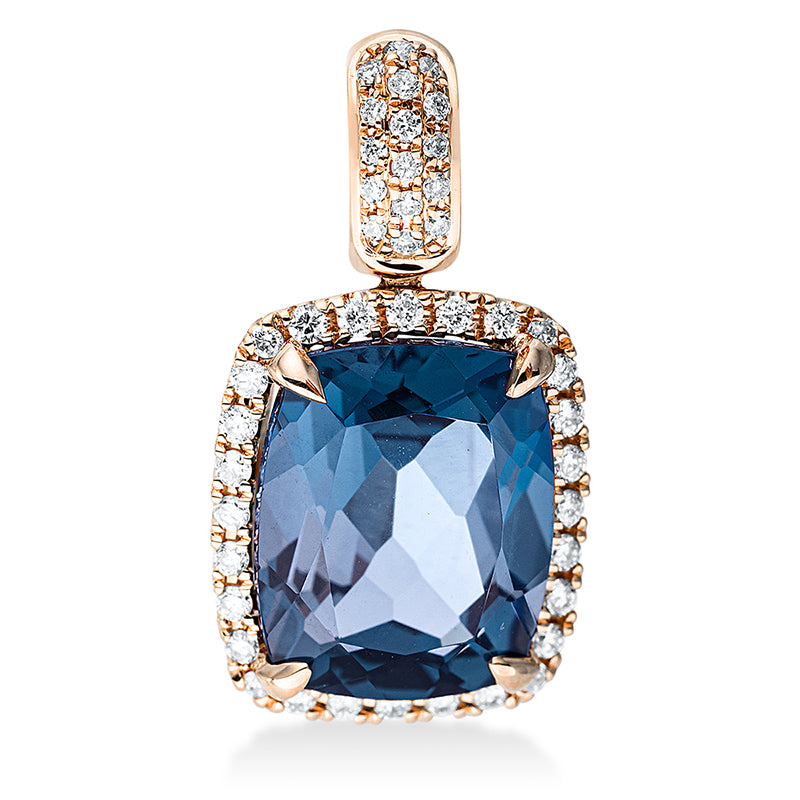 Подвеска 4 штыря Золото 18 карат, с петелькой