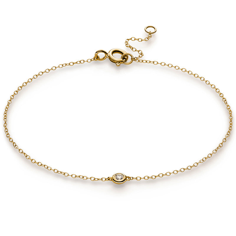 Armband Zarge 14 kt RG, ZÖ 15,5 cm