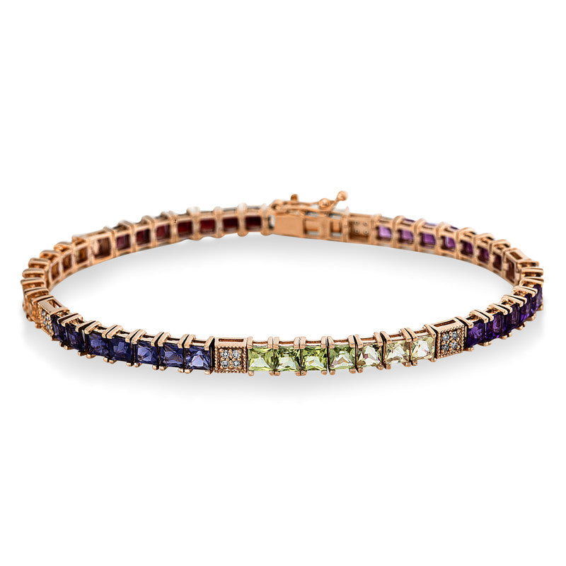 Браслет 14-каратное розовое золото