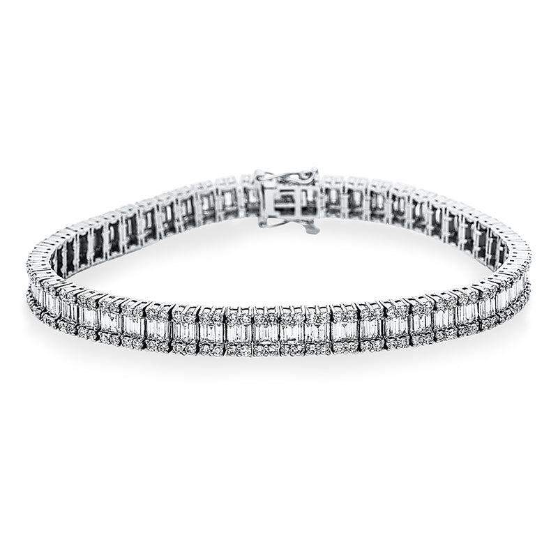 Браслет 18 карат белого золота