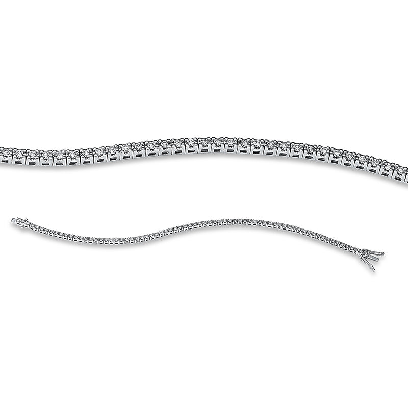 Браслет 18 карат WG