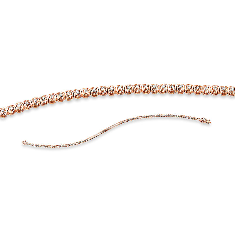 Браслет 18-каратное розовое золото