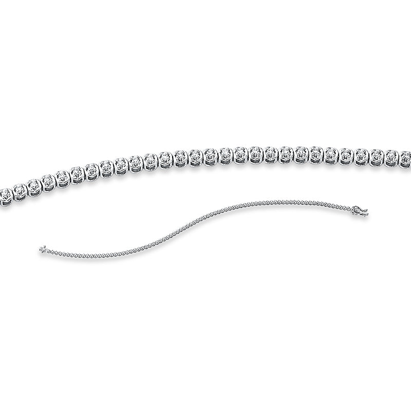 Браслет 18 карат WG