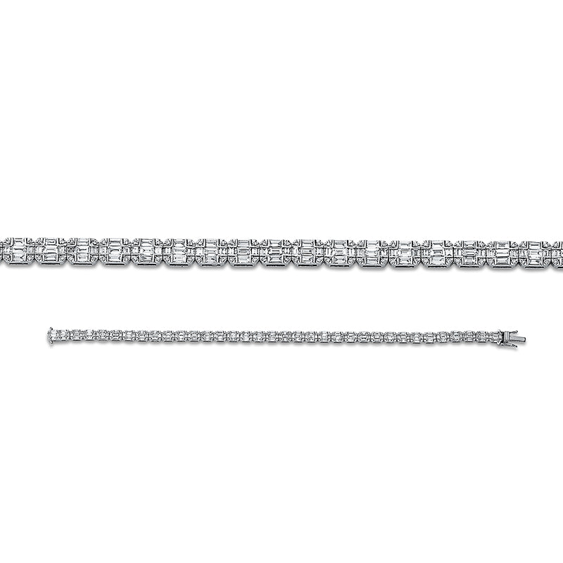 Браслет 18 карат WG