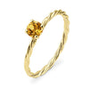 Gelbgold / 585/- Gold / / 58 - Citrin