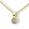 Gelbgold / 750/- Gold / 0.15 ct. - Brillant