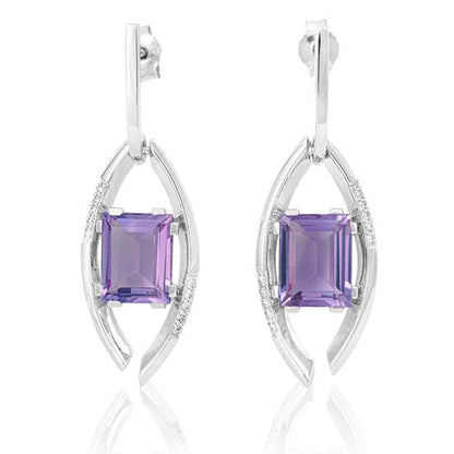 [11029070-34-20-1] OHRSCHMUCK - E.AMETHYST/Brill. 0,11 Ct. H/si