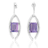 Weißgold / 375/- Gold / 0.11 ct. - Amethyst