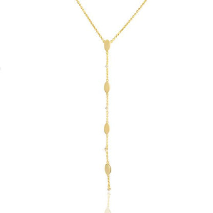 [61014960-31-10-1] COLLIER - BRILL. 0,04 Ct. H/si