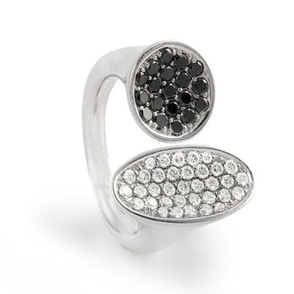 [41045800-34-520-1] RING - BRILLANT SCHWARZ/Brill. 1,21 Ct.