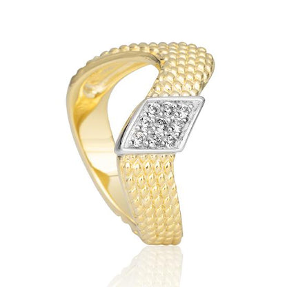 [41059160-32-10-1] RING - BRILL. 0,18 Ct. H/si