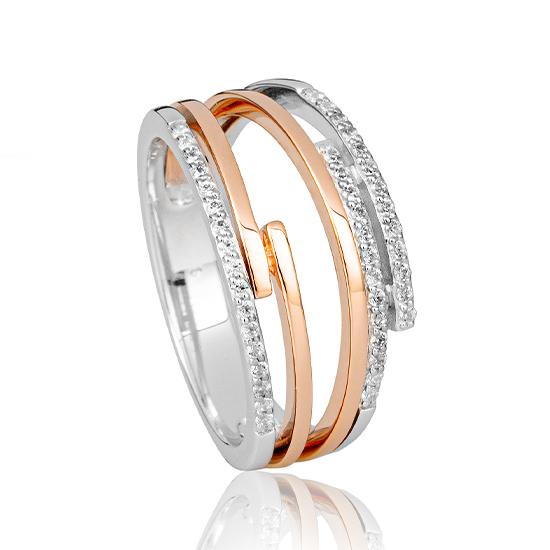 [41060010-38-10-1] RING - BRILL. 0,237 Ct. H/si