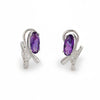 Weißgold / 585/- Gold / 0.044 ct. - Amethyst