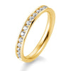 Gelbgold / 585/- Gold / 58 - Brillant - voll ausgefasst