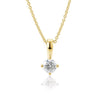 Gelbgold / 750/- Gold / 0.40 ct. - Brillant - Keine