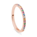 [41061190-31-211-1] RING - Brill. | Sky Blue | Apple Green | Saf. Pink