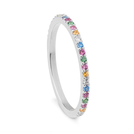 [41061190-31-211-1] RING - Brill. | Sky Blue | Apple Green | Saf. Pink