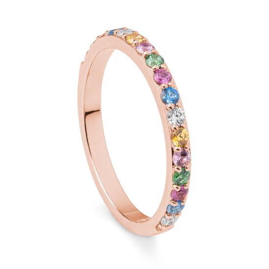 [41061190-31-211-1] RING - Brill. | Sky Blue | Apple Green | Saf. Pink