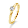 Gelbgold / 750/- Gold / 0.15 ct. / 58 - Brillant - Keine