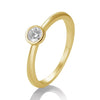 Gelbgold / 585/- Gold / 0.20 ct. / 58 - Brillant - Keine